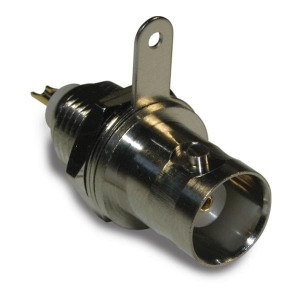112426, РЧ соединители / Коаксиальные соединители BNC BULKHEAD RECPT 50 OHM 6.5PNL/THK