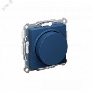 ATLASDESIGN СВЕТОРЕГУЛЯТОР (диммер) повор-нажим, LED, RC, 400Вт, мех., АКВАМАРИН (1шт) C3(5) ATN001123