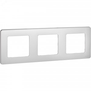 Рамка 3-м Inspiria алюм. Leg 673952