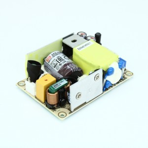 EPS-65S-48, AC-DC, 65.3Вт, вход 80…264V AC, 47…63Гц, выход 48В/1.36A, рег. вых 45.6…52.8В, изоляция 3000В AC, открытая плата 76.2х50.8х24мм, -30…+70°С