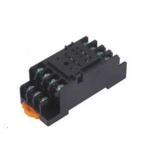 Колодка для реле SE01, Колодка для реле: GE01.., GE03.., номинальный ток розетки при напряжении 300В AC 5A