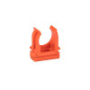 Крепеж-клипса d16 мм (10 шт) оранжевая Plast derj-z-16o