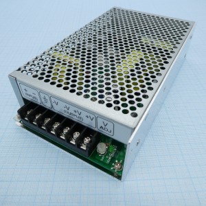 SD-150B-24, DC-DC, 150Вт, Uвх=19 - 36В, Uвых=24В/6.3А, изоляция 1500В DC, рег. Вых=±10%Uном, в кожухе 199х110х50мм, -10°С…+60°С