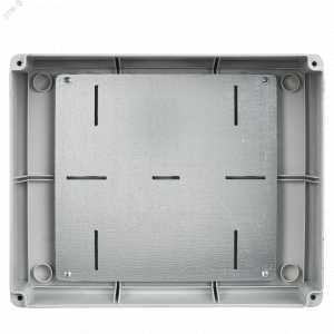 Коробка расп. КМ41342 о/п 240х195х90мм м/пл. IP55 7035 UKO10-240-195-090-K52-55