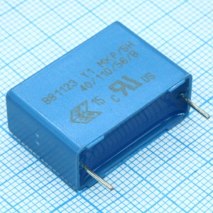 B81123C1103M000, Конденсатор пленочный помехоподавляющий Y1 0.01мкФ 250В переменного тока ±20% (26.5 X 10.5 X 16.5мм) радиальные выводы 22.5мм 100°C автомобильного применения россыпь