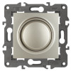 14-4101-04 Светорегулятор поворотно-нажимной, 400ВА 230В, IP20, Elegance, шампань (6/60/960) Б0034342