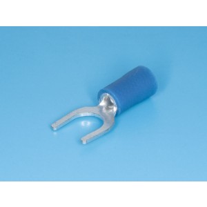 TYI-2-6, Клемма тип "U" 6,4мм, на провод 1,5-2,5мм, изолированная, кратно 100шт.