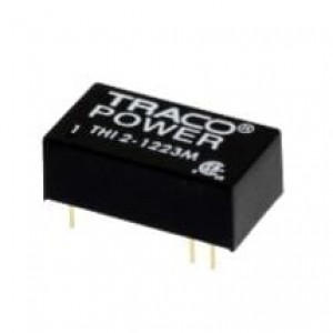 THI 2-1213M, Преобразователи постоянного тока в постоянный с изоляцией Product Type: DC/DC;Package Style: SMD;Output Power (W): 2;Input Voltage: 12 VDC +/-10%;Output 1 (Vdc): 15;Output 2 (Vdc): N/A;Output 3 (Vdc): N/A
