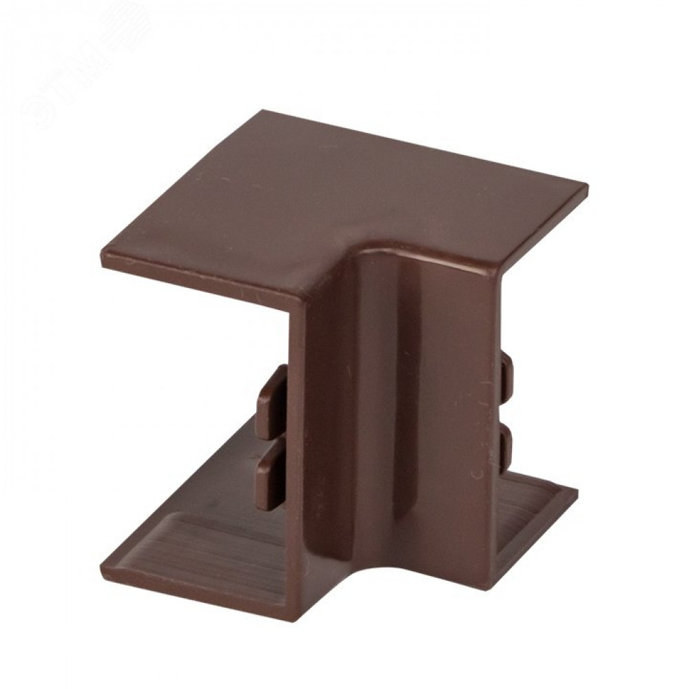 Изображение товара Угол внутренний темное дерево Plast ibd-25-16x4 для кабельных каналов