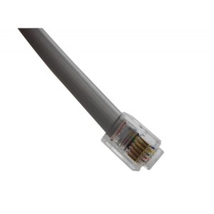 BC-66RS025F, Кабели Ethernet / Сетевые кабели 6P6C RJ12 25FT Rvrs cbl assembly
