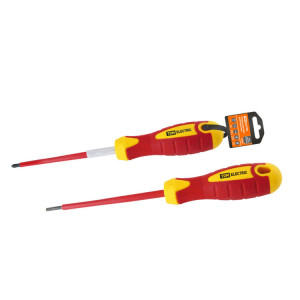 Отвертка крестовая диэлектрическая тип PH3x150, серия «ЭкспертЭлектрик» SQ1007-0204
