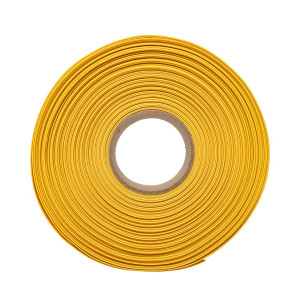 Термоусаживаемая трубка ТУТ нг 50/25 желтая рулон PROxima tut-50-y