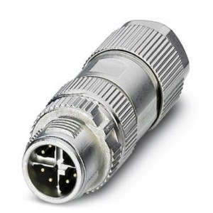 1417430, Цилиндрические метрические разъемы VS-08-M12MS- 10G-P SCO