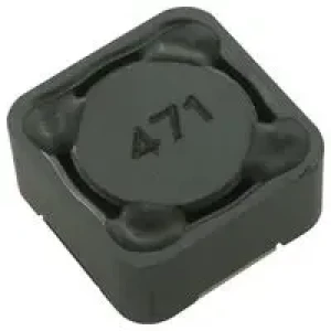 SRR1260-471K, Катушка индуктивности SMD экранированная проволочная 470мкГн ±10% 1кГц 18Q-добротность феррит 0.95A 0.82Ом сопротивление по постоянному току лента на катушке
