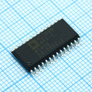 AD7899ARZ-1REEL, АЦП  14-бит 400KSPS 5В 28SOIC