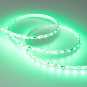 Лента SPI-F72-7mm 24V RGB-PX6 (14.4 W/m, IP20, 3535, 5m) 030195(2), Светодиодная лента SPI-F72, открытая IP20. Светодиоды 3535, 72 шт/м (360 шт на 5м), белая плата, ширина 7 мм, скотч 3M. Микросхема SM16703(1903), 12 pixel/m (1 pixel = 6 LED). Цвет RGB, угол 120°. Питание 24 В, мощность 14.4 Вт/м (72 Вт на 5 м)