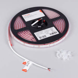 Лента герметичная RTW-PFS-A60-11mm 12V Red (4.8 W/m, IP68, 2835, 5m) 036055, Светодиодная лента RTW-PFS-A60, герметичная IP68 (PFS-полная силиконовая экструзия). Светодиоды 2835, 60 шт/м (300 шт на 5 м), белая плата, ширина 11 мм, скотч 3M. Цвет КРАСНЫЙ 625 nm, угол 120°. Питание 12V, мощность 4.8 Вт/м (24 Вт на 5 м). Размеры 5000