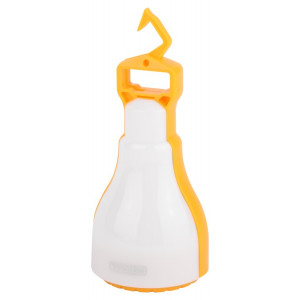 Фонарь кемпинговый светодиодный KB-301 на батарейках с магнитом и крючком походный светильник оранжвый Б0036603