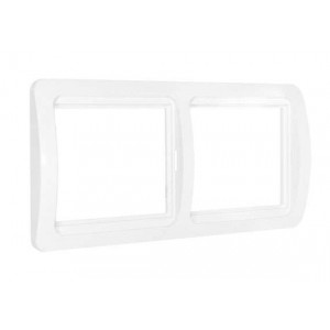 Рамка 2-м Валери горизонт. бел. ВР002Г