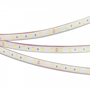 Лента герметичная RTW-PFS-B60-13mm 24V Warm3000 (14.4 W/m, IP68, 5060, 5m) 033788, Светодиодная лента RTW-PFS-B60, герметичная IP68 (PFS-полная силиконовая экструзия). Светодиоды 5060, 60 шт/м (300 шт на 5 м), белая плата, ширина 13 мм, скотч 3M. Цвет ТЁПЛЫЙ 3000 K, цветопередача CRI>85, угол 120°. Питание 24V, мощность 14.4 Вт/м 72 Вт