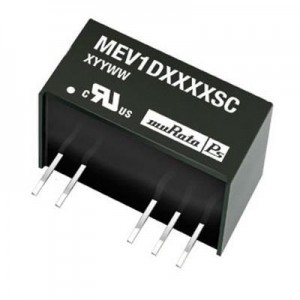 MEV1D1212SC, Преобразователи постоянного тока в постоянный с изоляцией 1W 12Vin +/-12Vout +/-42mA SIP