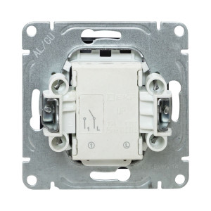 Механизм выключателя, одноклавишный, с подсветкой, графит Эпика EKF UP1-SWG-14