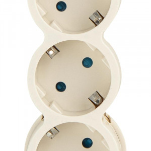 Фильтр сетевой 5х5м с/з с выкл 2кВт 10А/2 сл. кость 32573 4