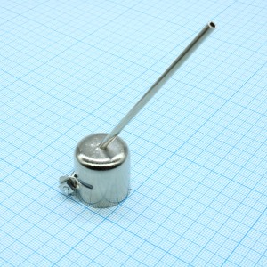 N-3-B 45гр. D-3мм H 7см насадка к т/фену, Насадка для паяльного оборудования