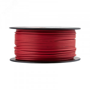 Провод ПГВА 1х0,50мм2, красный, бухта 100м