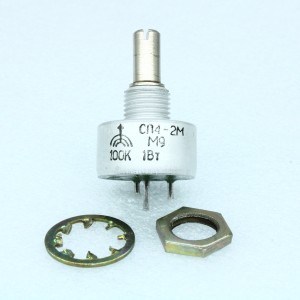 СП4-2Ма 1 А 2-20   100К, Резистор переменный подстроечный непроволочный 100кОм 1Вт