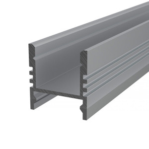 Профиль алюминиевый накладной 16х17 мм С КАБЕЛЬ КАНАЛОМ 146-203