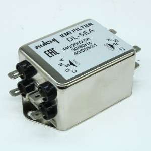 DL-5EA, Трехфазный сетевой фильтр 3х5А 250В