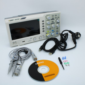 SDS1202, Настольный 2-х канальный осциллограф 200 МГц
