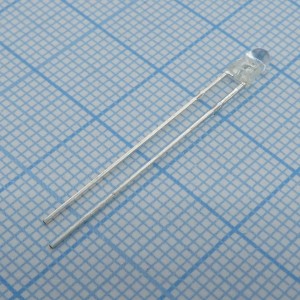 L-7104F3C, Инфракрасный светодиод 3мм 940нм прозрачный корпус 24°