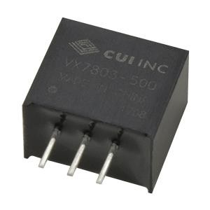 VX7815-500, Преобразователи постоянного тока в постоянный без изоляции 19-36Vin 15Vout 0.5A 7.5W SIP non-Iso