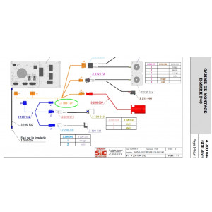 sic3100137, Внутренняя проводка для e-mark XL