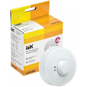 Детектор движения ДД-МВ 101 1200Вт 360град. 8М IP20 бел. LDD11-101MB-1200-001