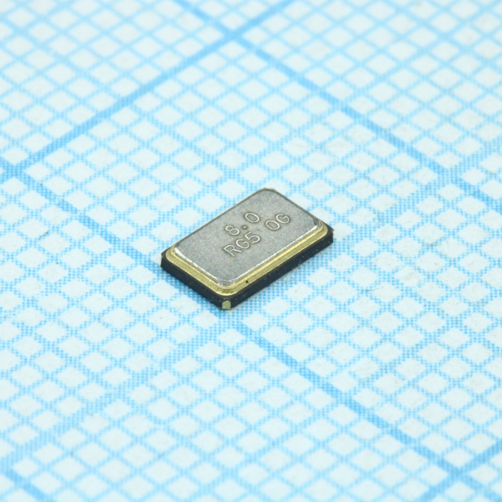 Изображение товара Кварцевый резонатор 8МГц 16пФ 30/100ppm для электронных устройств