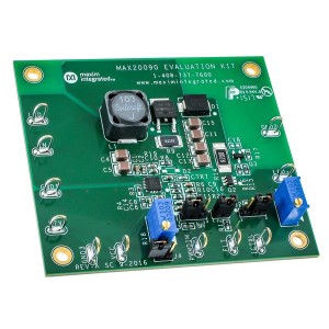 MAX20090EVKIT#, Средства разработки схем светодиодного освещения  MAX20090 EVAL KIT