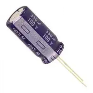 ECA2AM331, Конденсатор алюминиевый электролитический 330мкФ 100В ±20% (12.5х25мм) радиальный 5мм 700мА 2000час 85°C россыпь