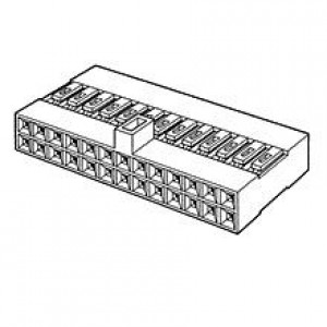 65846-011LF, Проводные клеммы и зажимы HSG .100 POL