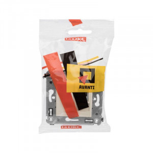 Розетка телефонная 1-м СП Avanti 