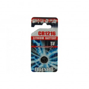 CR1216   Maxell, Элемент питания литиевый,3В