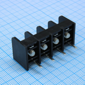 DG46S-B-04P-13-00A(H), Барьерный клеммный блок 4 контакта. Серия DG46S-B