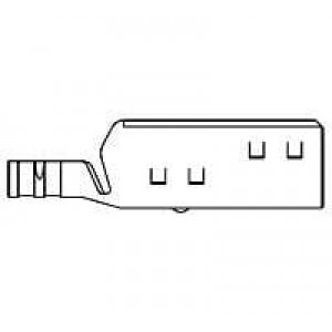 520465-1, Модульные соединители / соединители Ethernet 8 SDL RND BOTTOM