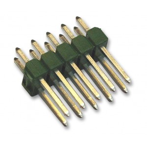 826942-5, Соединитель незащищенный 10 контакт(-ов) 2.54мм луженый прямой монтаж в отверстие картон