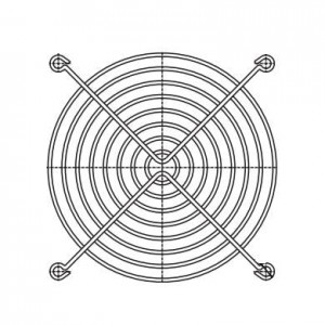 FG-12/60, Принадлежности для вентиляторов Finger Guard, 120mm, Plastic Filter