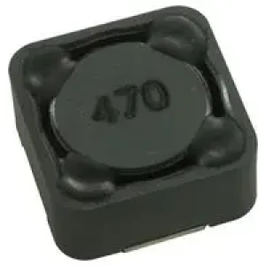SRR1260-470M, Катушка индуктивности SMD,экранированная, 47мкГн, 2.6A, PWR, 0.2; 47ВмкГн; RMS Current (Irms):2.6A; экранированная; Saturation Current (Isat):2.5A; Product Range:SRR1260 Series; Case:12.5мм x 12.5мм x 6мм; DC