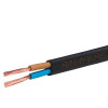Шнур ШВВП 2х0.5 380В Ч (бухта) (м) 2502
