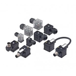 1210360832, Кабели для датчиков / Кабели для приводов DIN 8MM DC BLK PUR 0.6M MIC 90